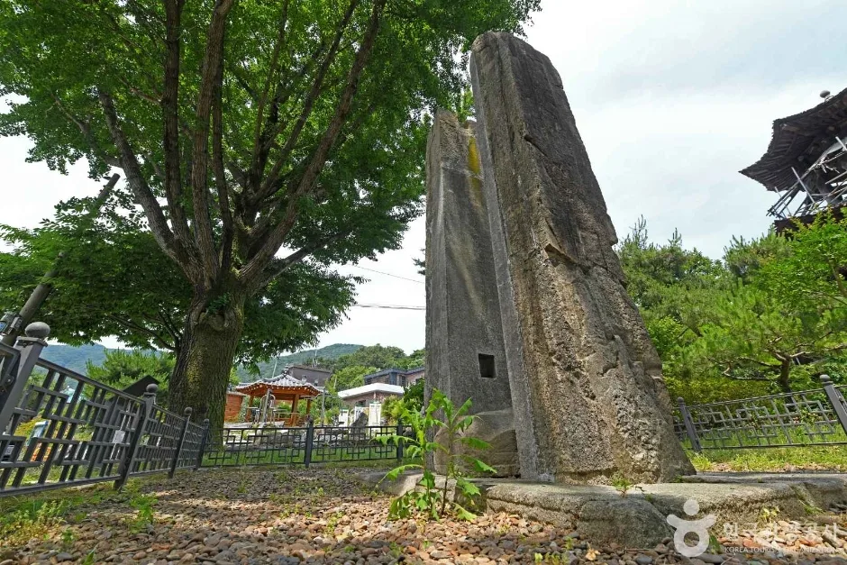 공주상신리 당간지주 (6)