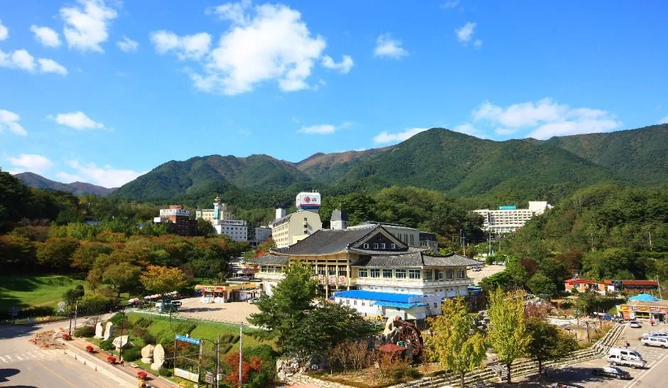 백암온천 관광특구