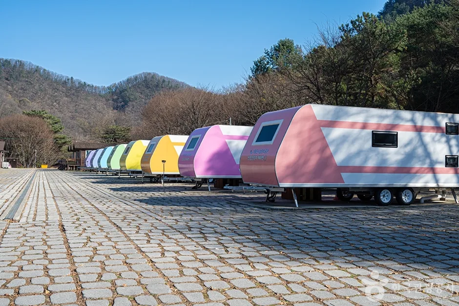 산장관광지