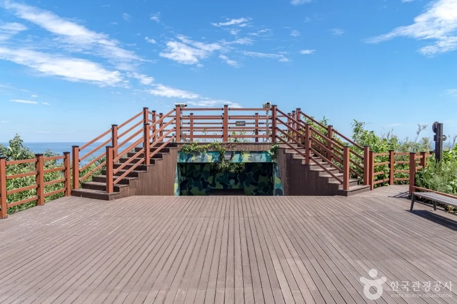덕봉산 맹방전망대view