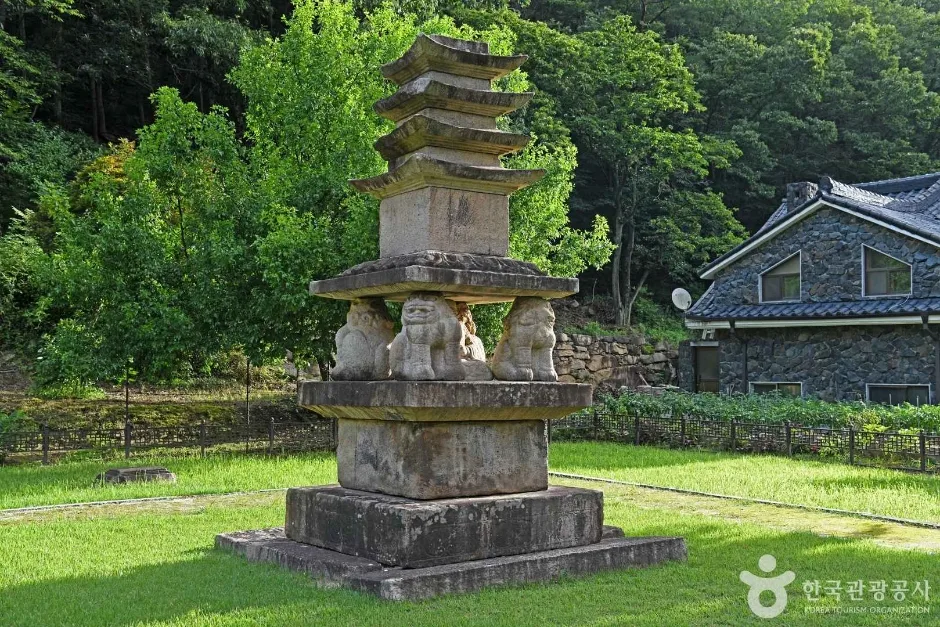 사자빈신사지 사사자 구층석탑 (3)