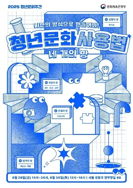 2025 청년문화주간 <청년문화사용법: 네 개의 방>