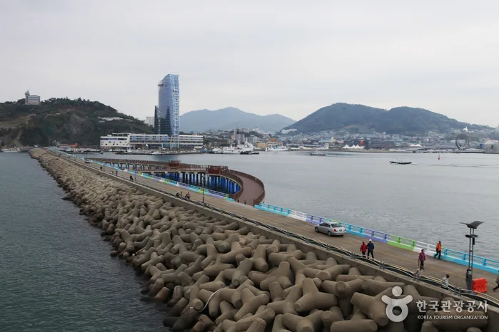 여수 도심을 가로질러 오동도까지 걸어라