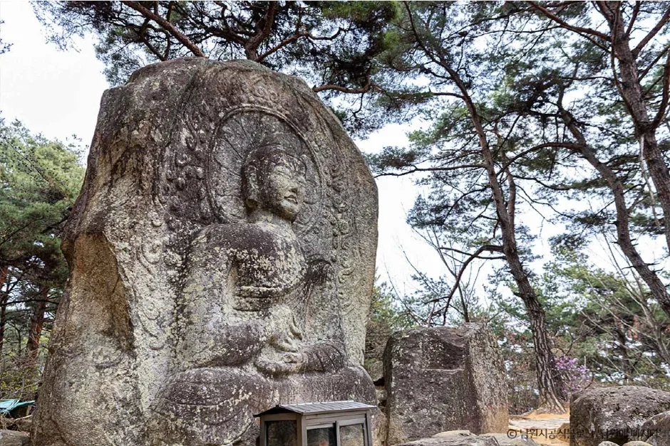남원 신계리 마애여래좌상 (2)