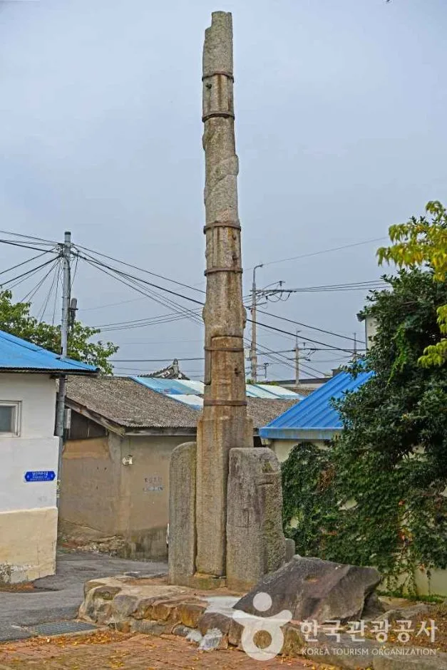 전북_부안_서외리 당간지주 (2)