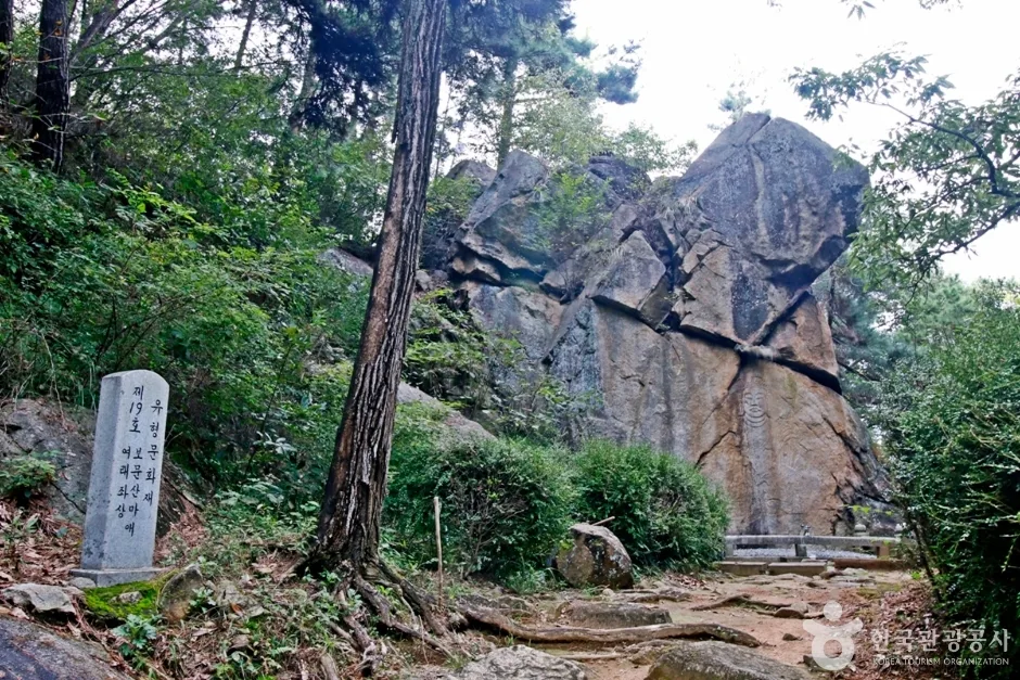 대전 보문산마애여래좌상 (5)