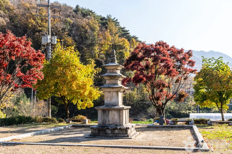 단양 향산리 삼층석탑 (3)