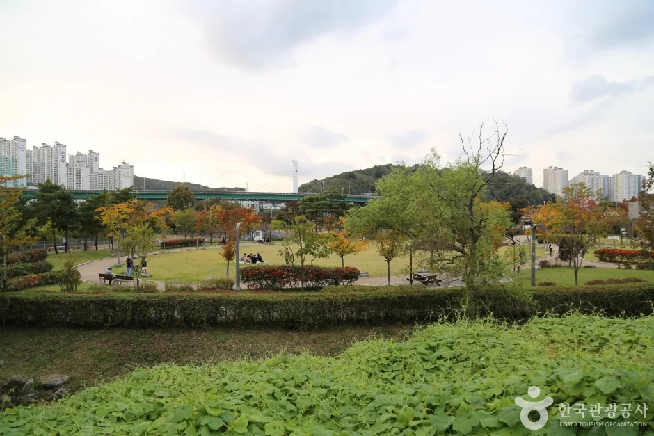 기흥호수공원_벤치