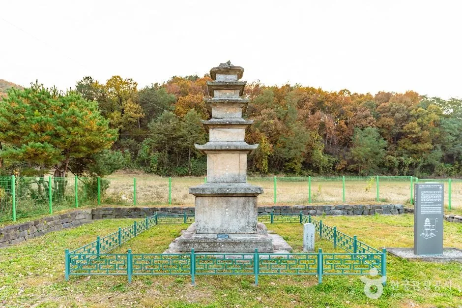 천안_천안 천흥사지 당간지주·오층석탑 (2)