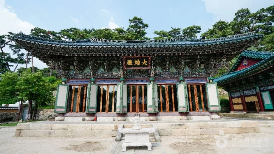 진관사_실제 휠체어 관광 모습