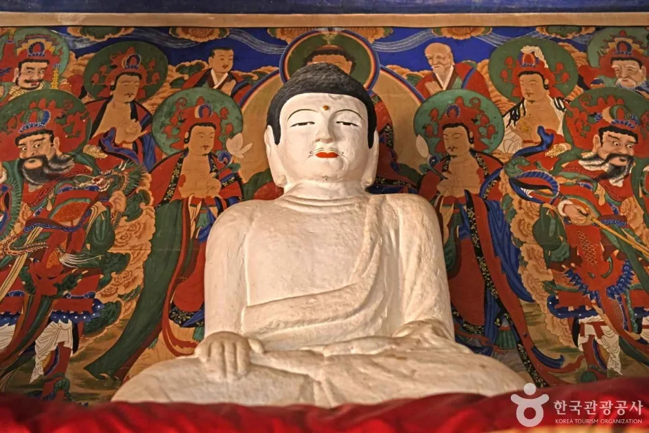 괴산 봉학사지 석조여래좌상 (3)