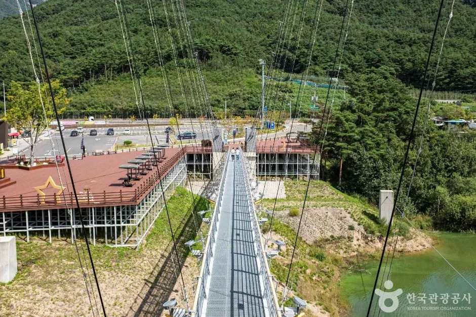 보현산댐 출렁다리 (4)