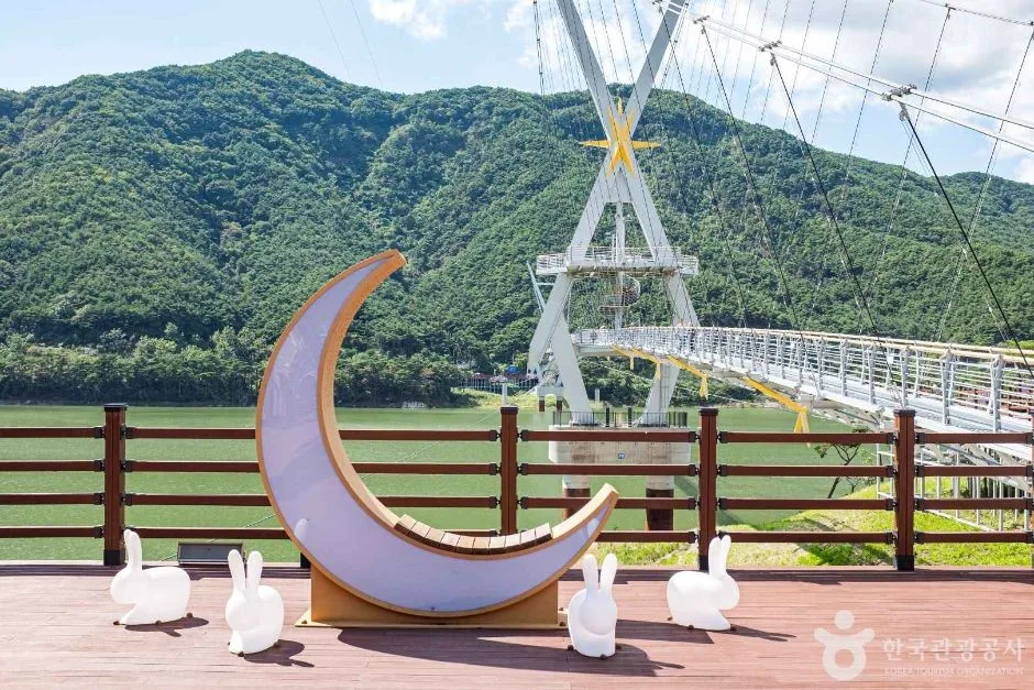 보현산댐 출렁다리 (5)