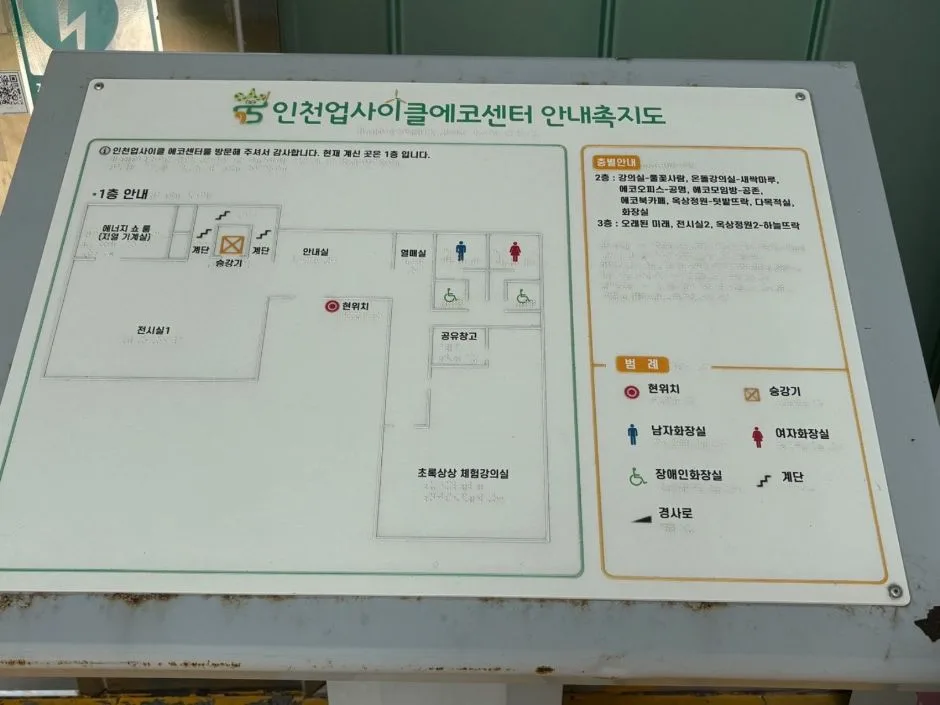인천업사이클에코센터_주차장 전경