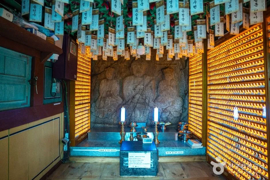 안양_삼막사 마애삼존불 (1)
