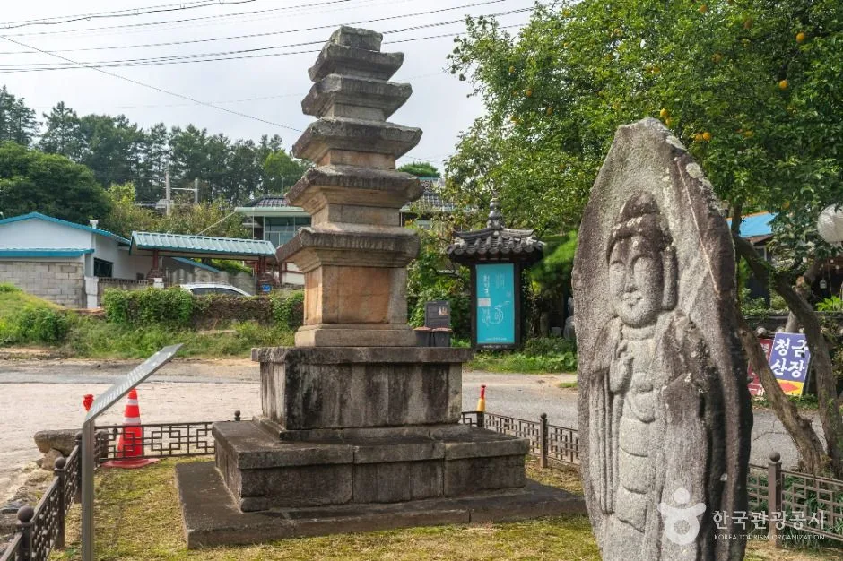 충주 창동리 오층석탑