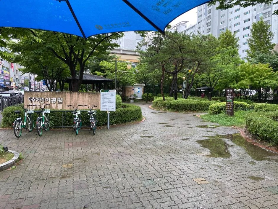 화추어린이공원_동천동공영주차장 장애인 주차장 (1)