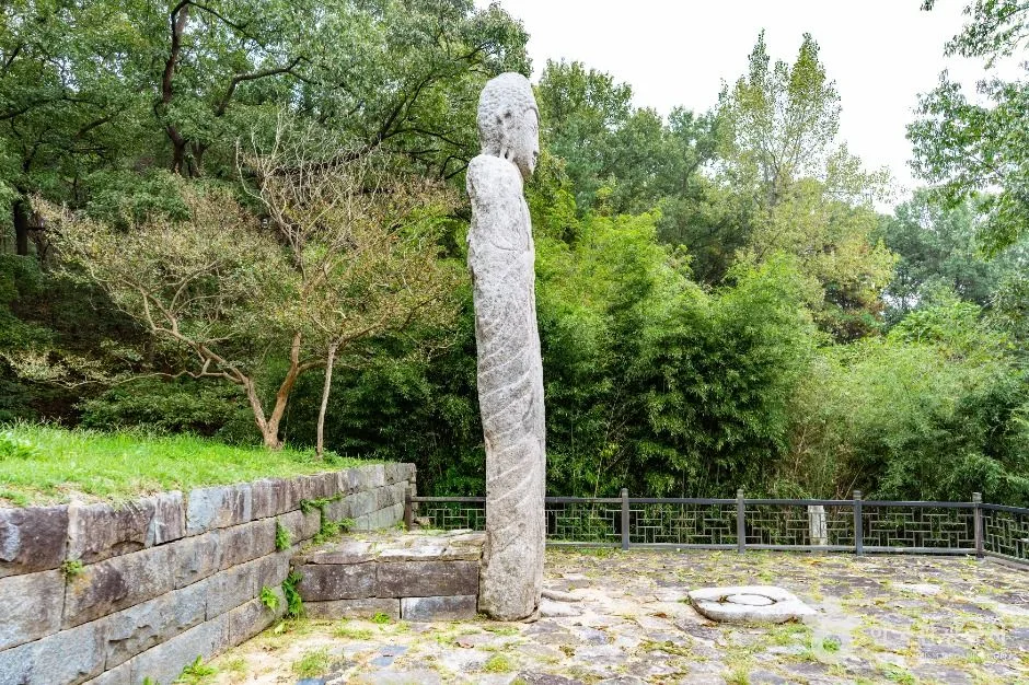 아산_아산 평촌리 석조약사여래입상 (2)