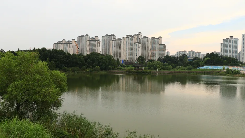 운정호수공원_산책로