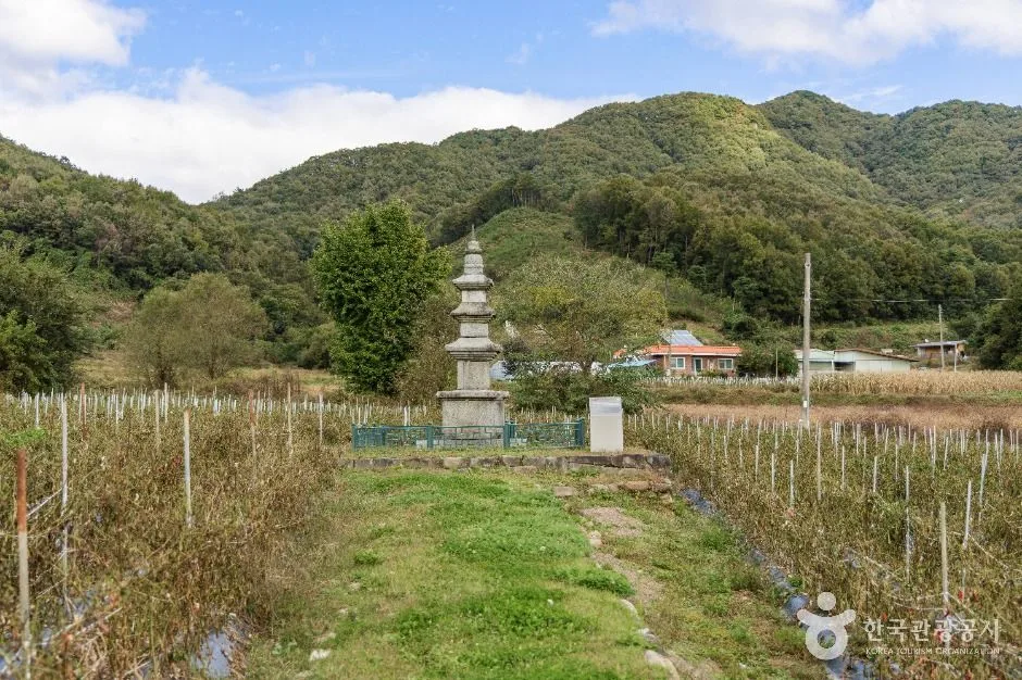 괴산_괴산 삼방리 삼층석탑 (2)