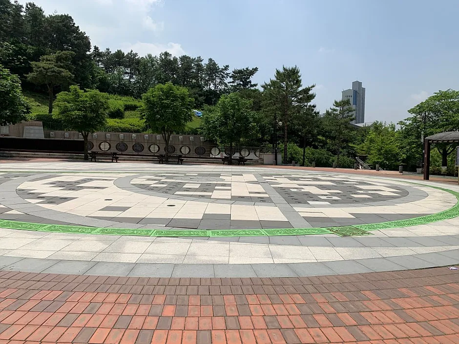 만골근린공원_분수대
