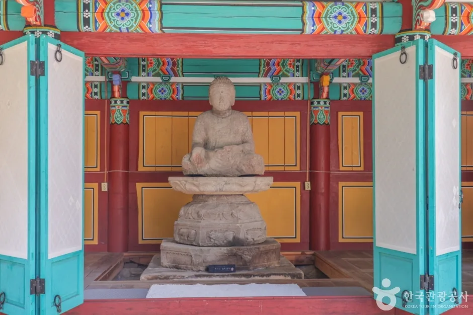 울주 간월사지 석조여래좌상 (3)