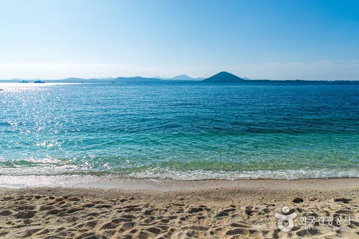 우도 산호해변(서빈백사해수욕장)
