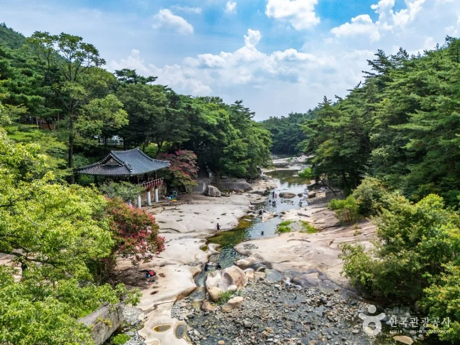 작괘천(작천정계곡)