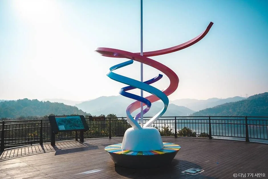 안성 가을 여행 서울 근교 당일치기 단풍 명소_금광호수 하늘전망대_3-8