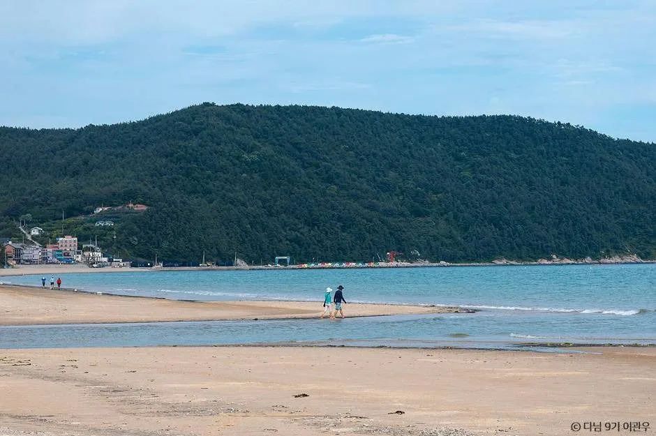 신지 명사십리해수욕장
